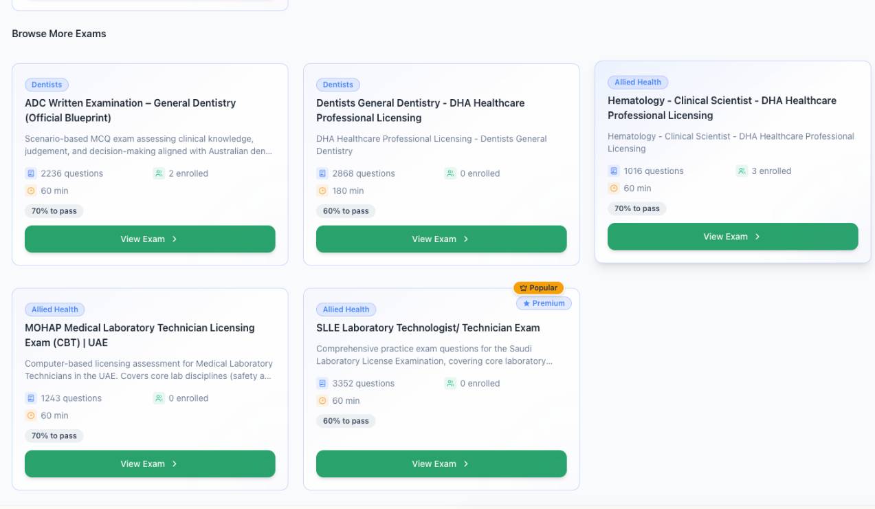 30,000+ Expert-Verified Questions. One Powerful Bank. desktop view